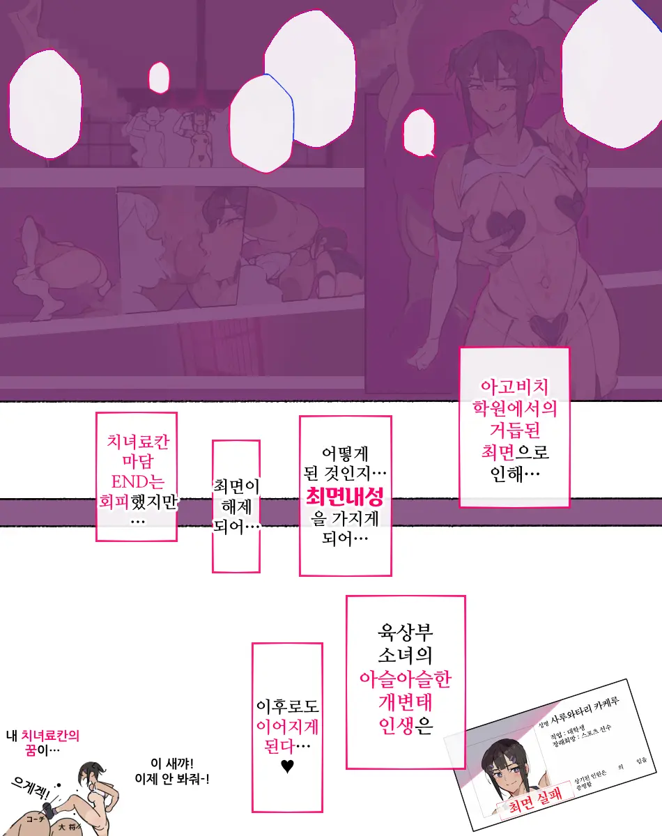 Shourai Sports Senshu O Mezasu Rikujoubu-Chan, Coach Ni Akkenaku Saimin Sare... | 장래의 스포츠 선수를 목표로 하는 육상부 소녀, 코치에게 허무하게도 최면당해서…
